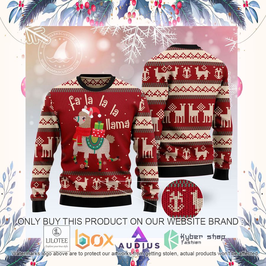 Llama Lalal Ugly Christmas Sweater 12 llama lalal ugly christmas sweater 12 29459