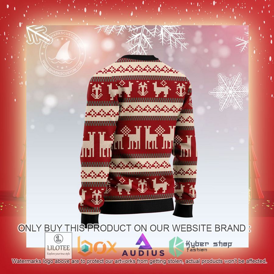 Llama Lalal Ugly Christmas Sweater 8 llama lalal ugly christmas sweater 8 42839