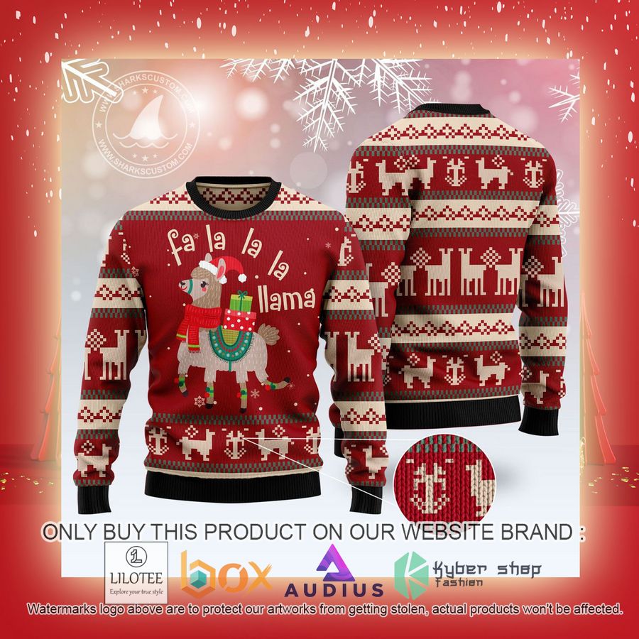 Llama Lalal Ugly Christmas Sweater 9 llama lalal ugly christmas sweater 9 27547
