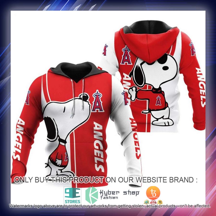 los angeles angels snoopy hoodie 2 66845
