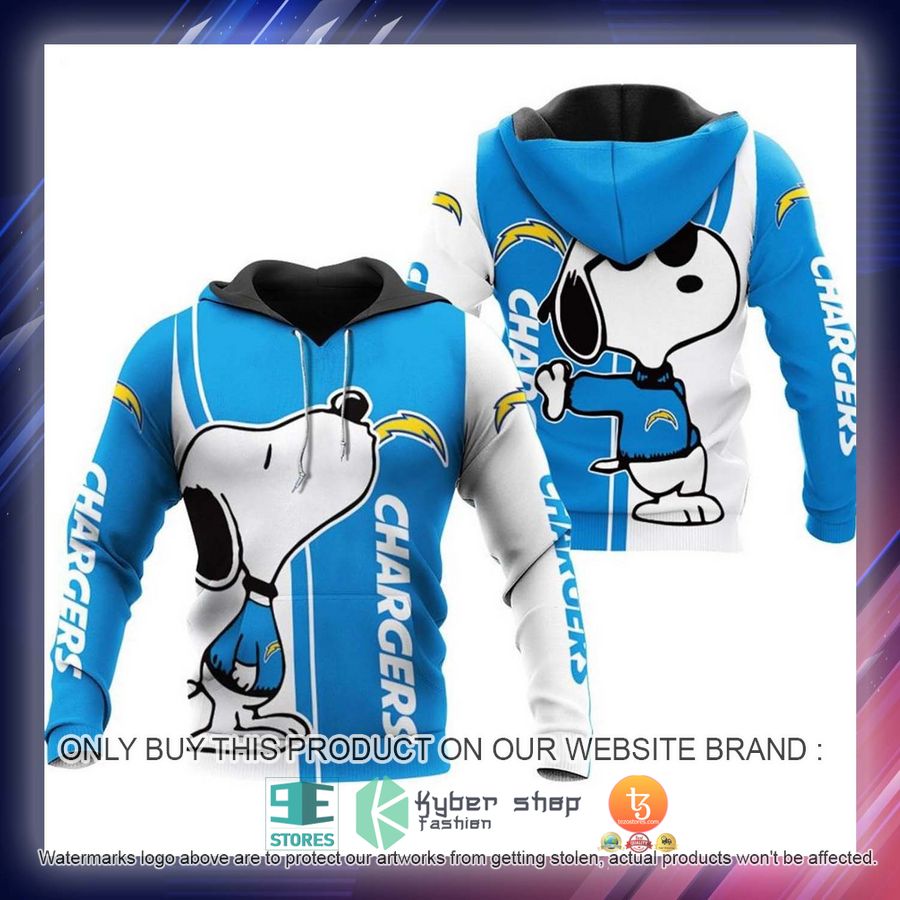los angeles chargers snoopy hoodie 2 46226