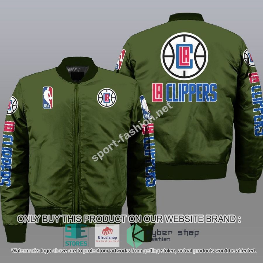 NEW Los Angeles Clippers Bomber Jacket 3 los angeles clippers nba bomber jacket 3 20197