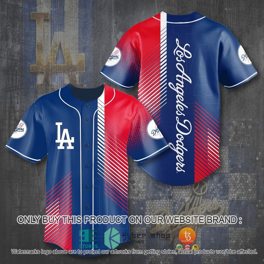 HOT Los Angeles Dodgers Red Navy Baseball Jersey 1 los angeles dodgers red navy baseball jersey 1 32598