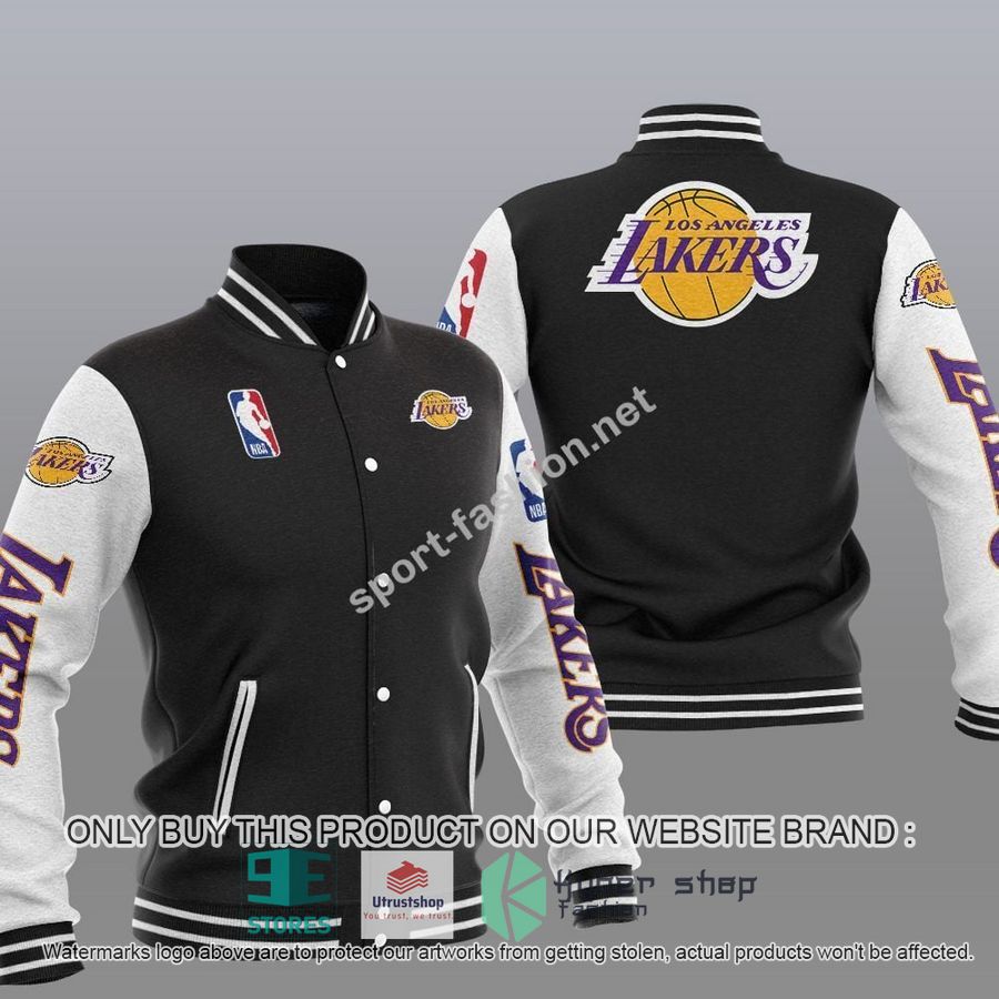 los angeles lakers nba baseball jacket 1 93239