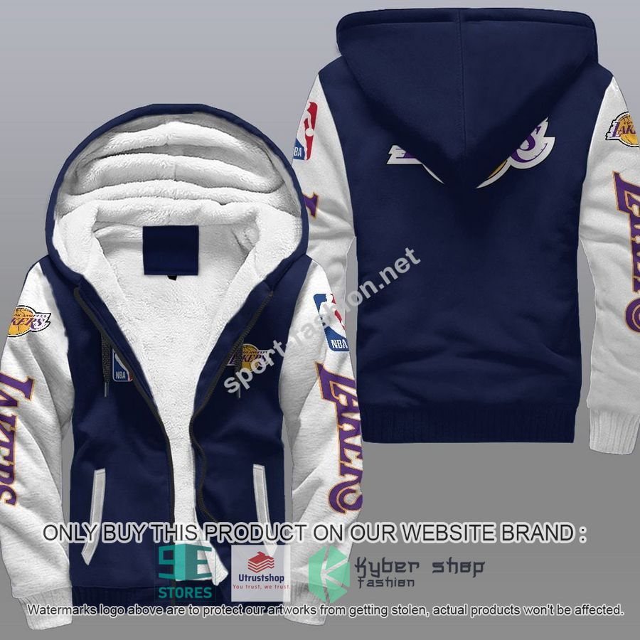 NEW Los Angeles Lakers 3D Fleece Hoodie 3 los angeles lakers nba fleece hoodie 3 89919