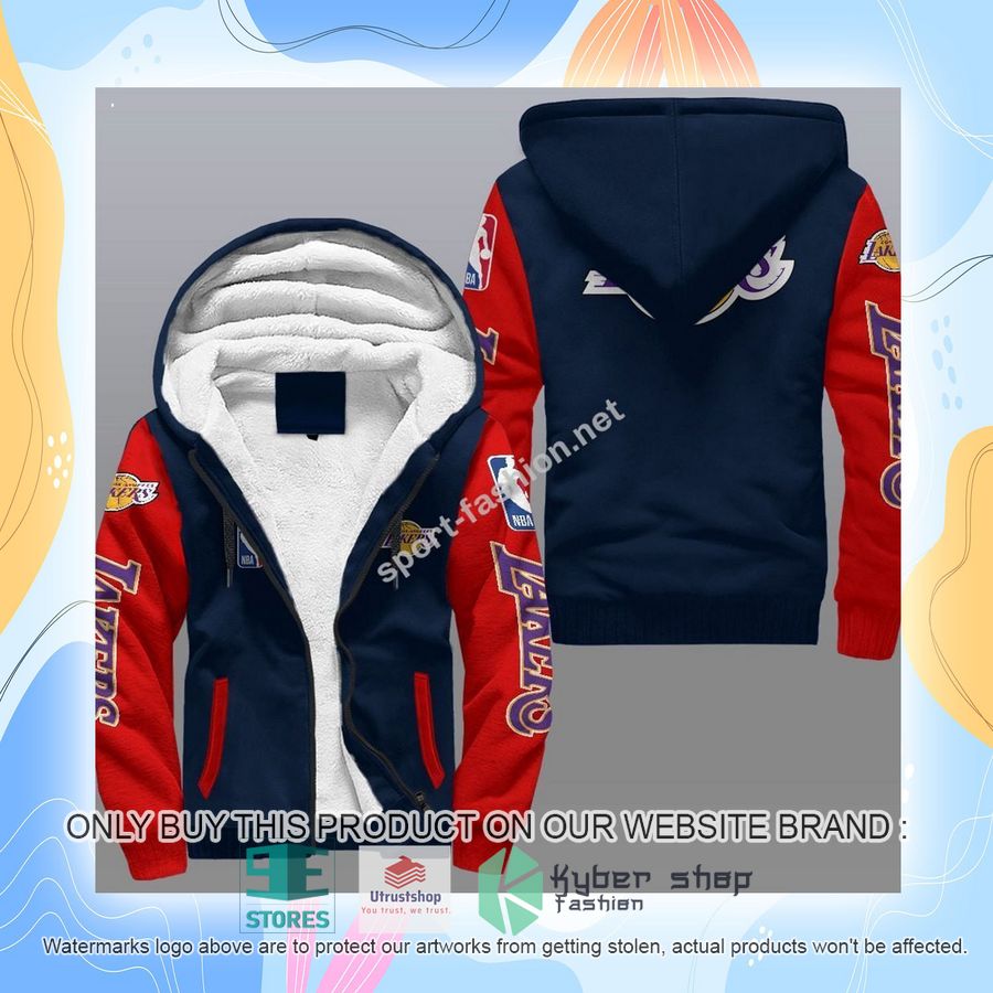 NEW Los Angeles Lakers 3D Fleece Hoodie 8 los angeles lakers nba fleece hoodie 8 19973