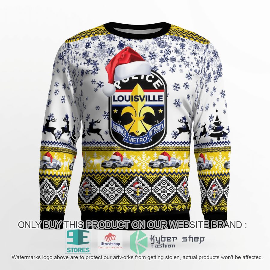 louisville metro police department christmas sweater 2 4971