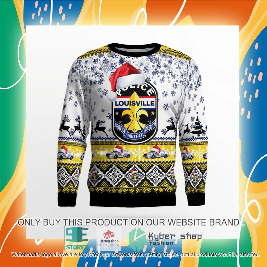 NEW Louisville Metro Police Department Christmas Sweater 8 louisville metro police department christmas sweater 8 80973