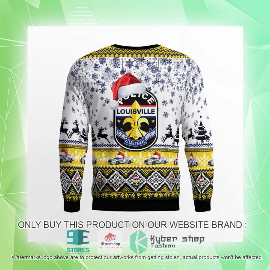 NEW Louisville Metro Police Department Christmas Sweater 9 louisville metro police department christmas sweater 9 40032