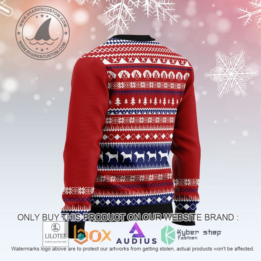 lovely beagle ugly christmas sweater 2 67270