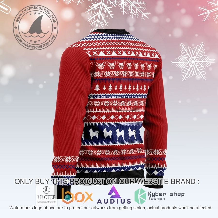 lovely chihuahua ugly christmas sweater 2 12211