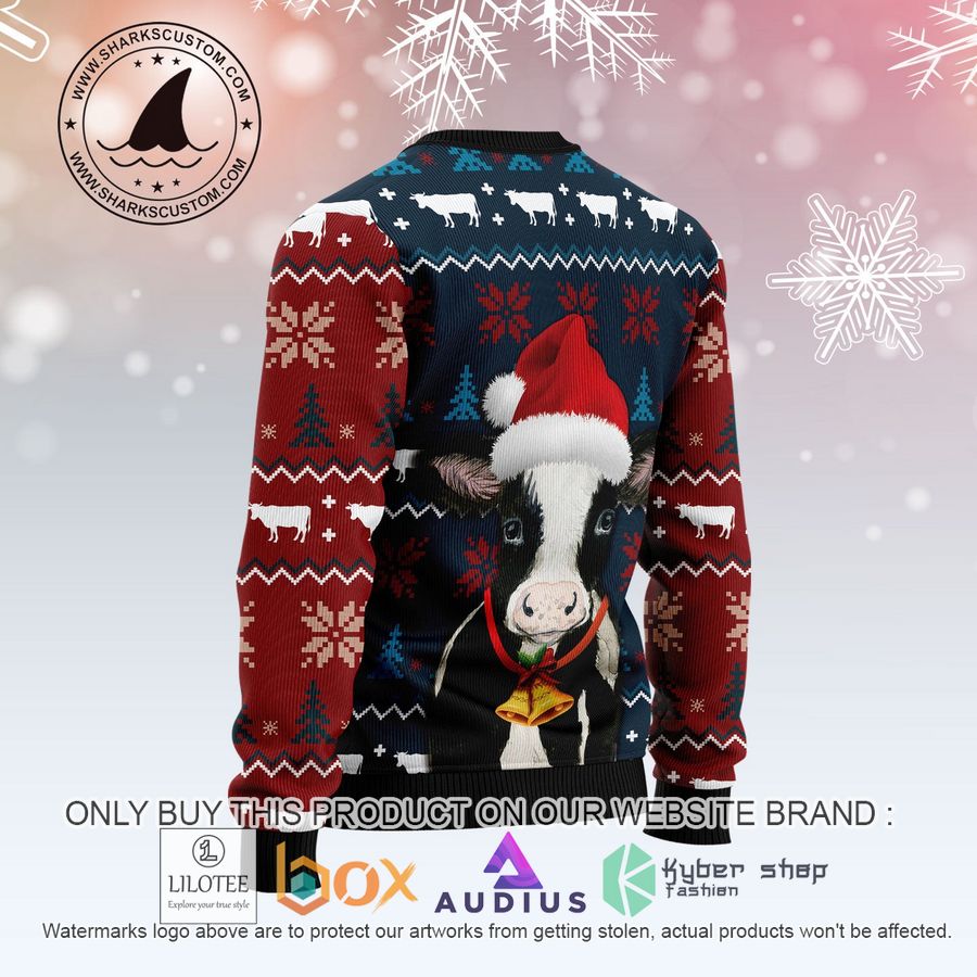 lovely cow ugly christmas sweater 2 1941