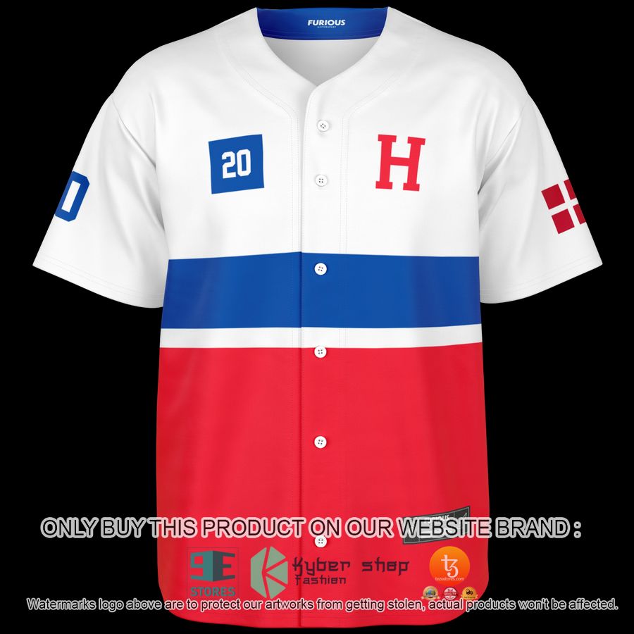 HOT Magnussen 20 Red White Baseball Jersey 2 magnussen 20 red white baseball jersey 2 9463