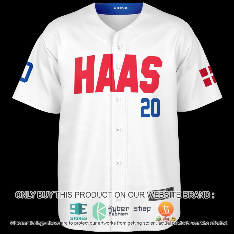 HOT Magnussen Haas 20 Baseball Jersey 2 magnussen haas 20 baseball jersey 2 19054