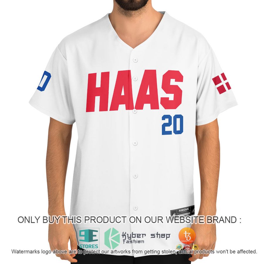 HOT Magnussen Haas 20 Baseball Jersey 4 magnussen haas 20 baseball jersey 4 57246