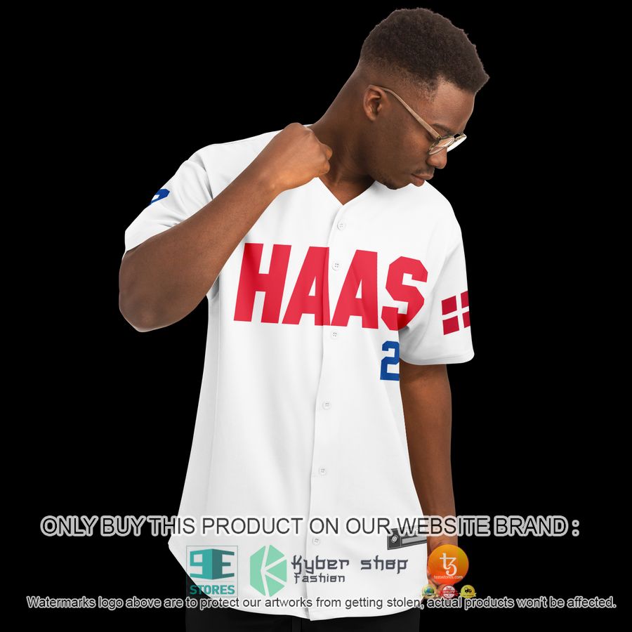 HOT Magnussen Haas 20 Baseball Jersey 6 magnussen haas 20 baseball jersey 6 83379