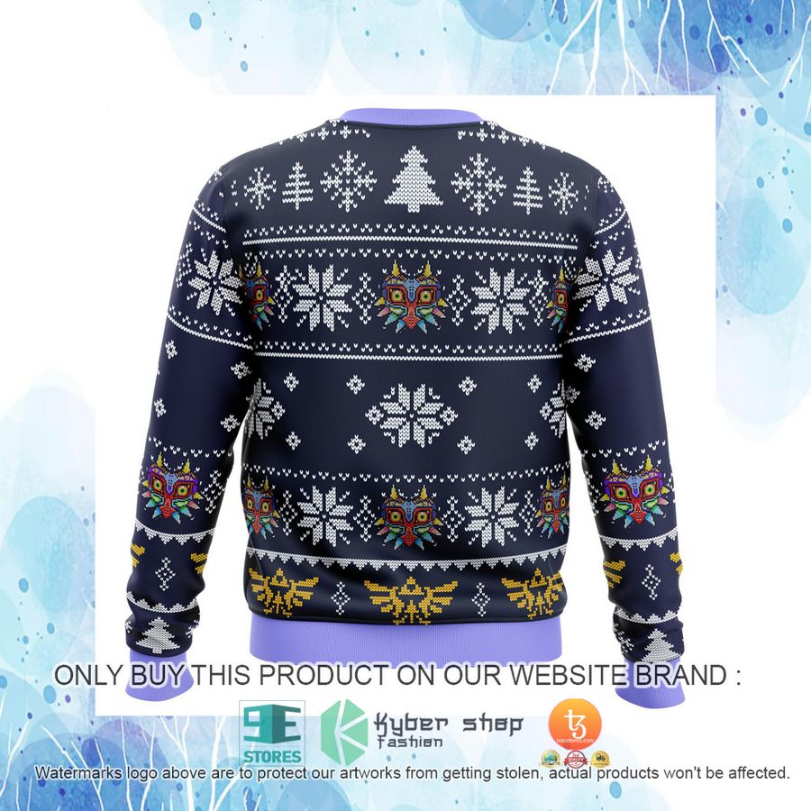 HOT Majora'S Mask Legend Of Zelda Ugly Christmas Sweater 20 majoras mask legend of zelda knitted wool sweater 20 2071