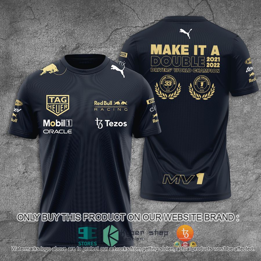make it a double 2021 2022 drivers world champion tezos 3d t shirt 1 11015