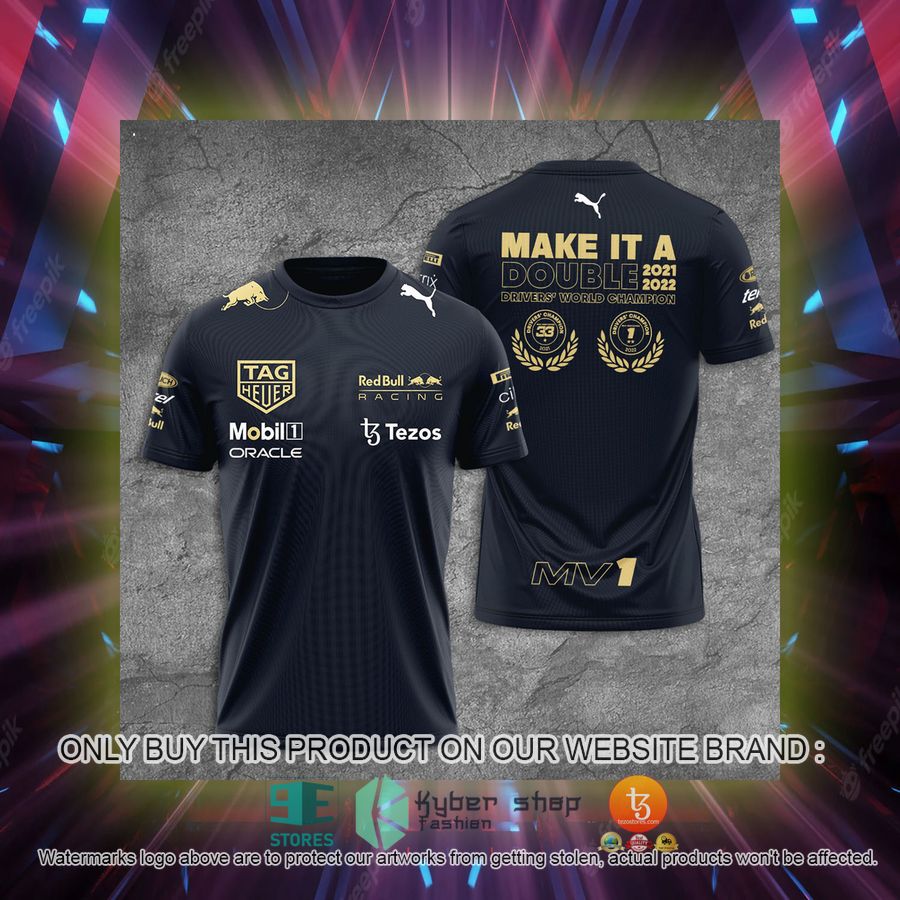 make it a double 2021 2022 drivers world champion tezos 3d t shirt 2 88034