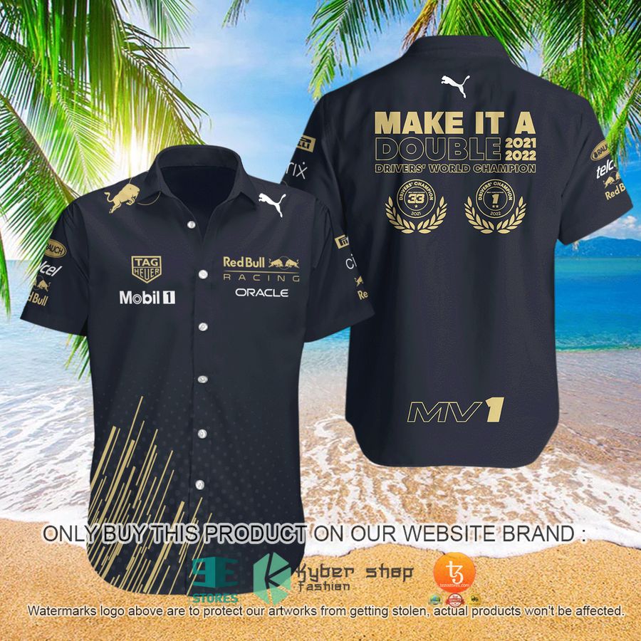 make it a double 2021 2022 red bull racing black hawaiian shirt 1 40361