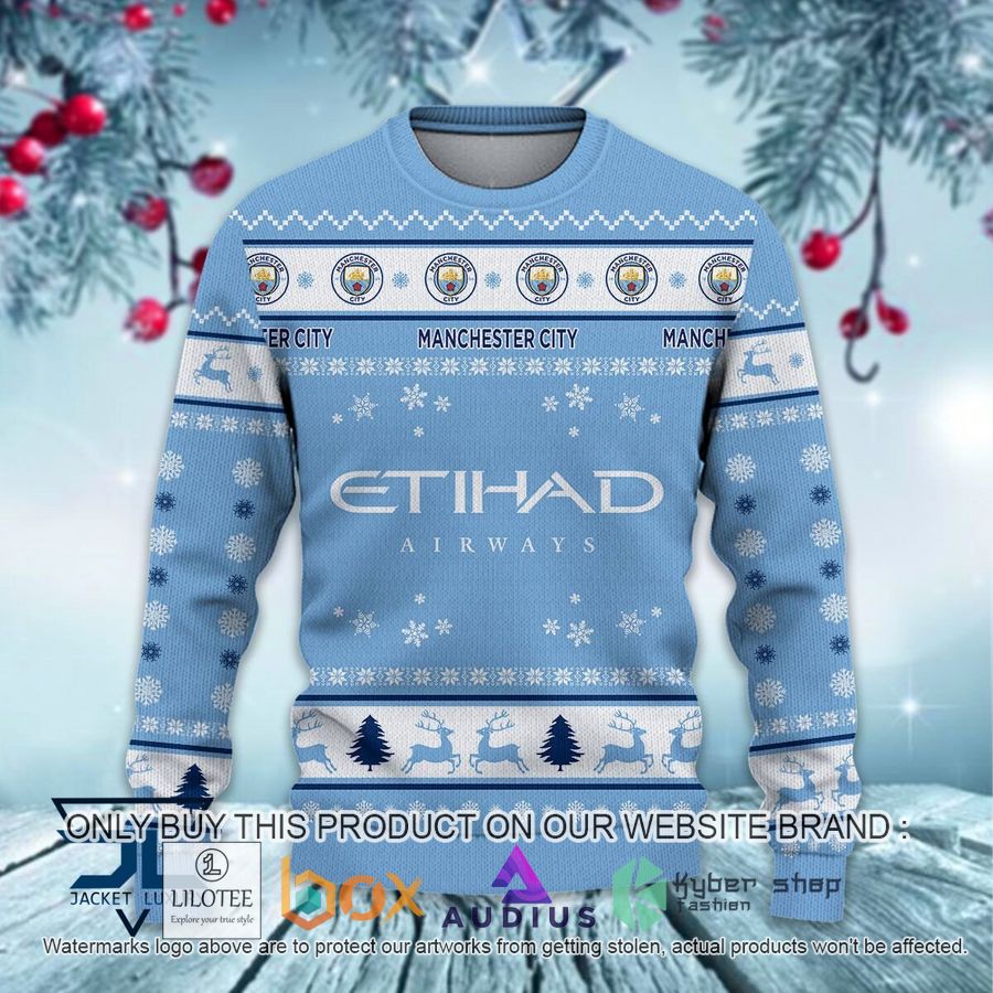 manchester city f c ugly christmas sweater 2 87256