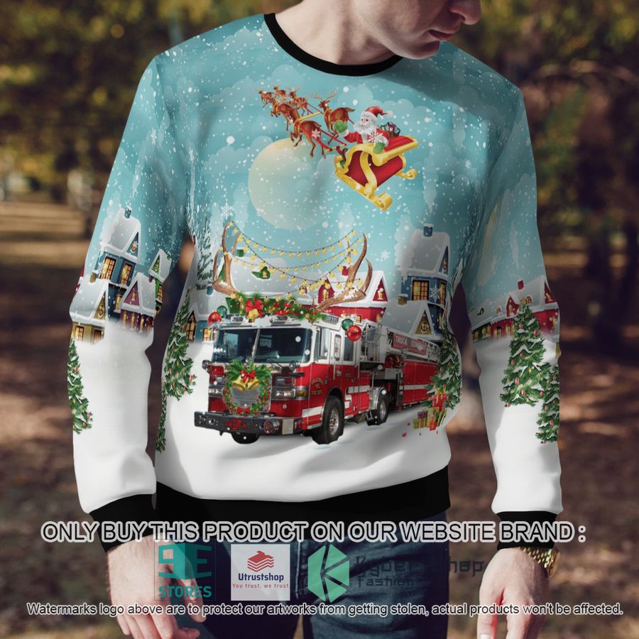 NEW Maryland Hollywood Volunteer Fire Department Christmas Sweater 4 maryland hollywood volunteer fire department christmas sweater 4 27204