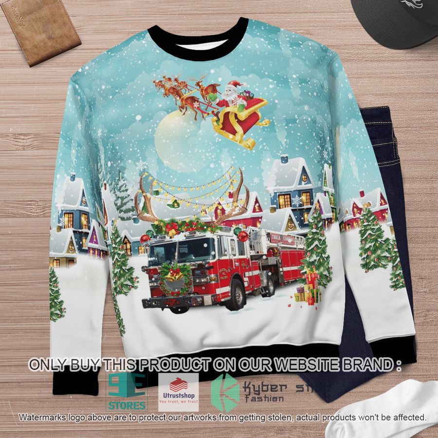 NEW Maryland Hollywood Volunteer Fire Department Christmas Sweater 6 maryland hollywood volunteer fire department christmas sweater 6 81181