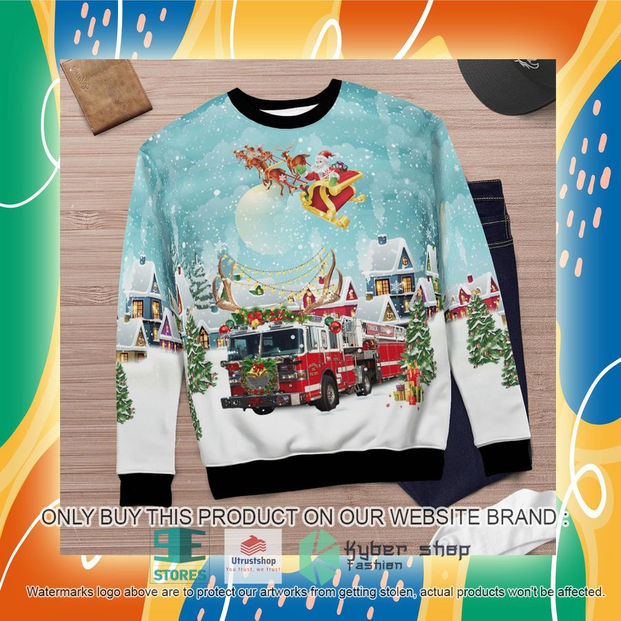 NEW Maryland Hollywood Volunteer Fire Department Christmas Sweater 7 maryland hollywood volunteer fire department christmas sweater 7 96724