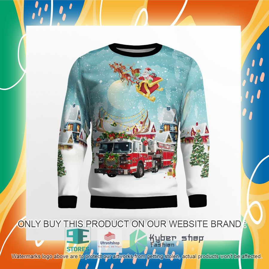 NEW Maryland Hollywood Volunteer Fire Department Christmas Sweater 8 maryland hollywood volunteer fire department christmas sweater 8 80997