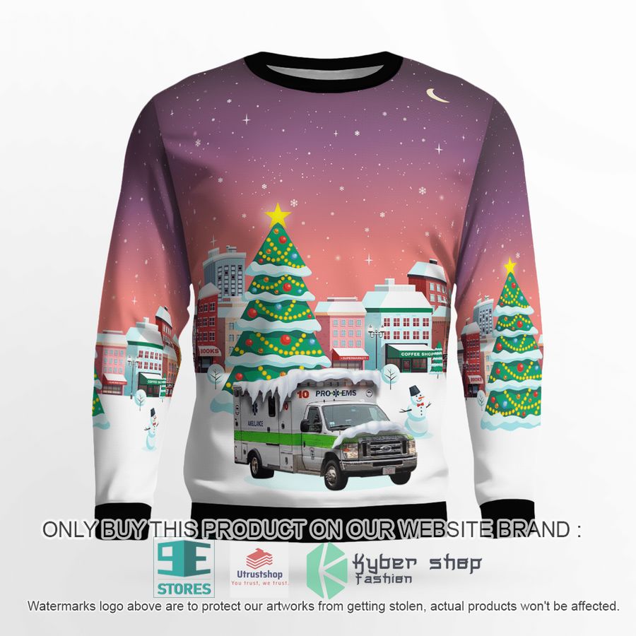massachusetts pro ems tree christmas sweater 2 60446