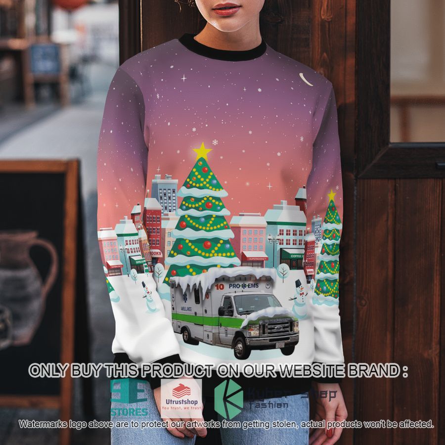 NEW Massachusetts Pro EMS Tree Christmas Sweater 5 massachusetts pro ems tree christmas sweater 5 16799