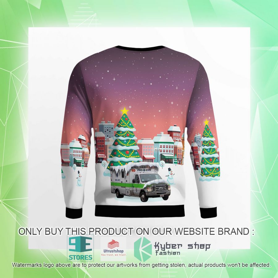 NEW Massachusetts Pro EMS Tree Christmas Sweater 9 massachusetts pro ems tree christmas sweater 9 22009