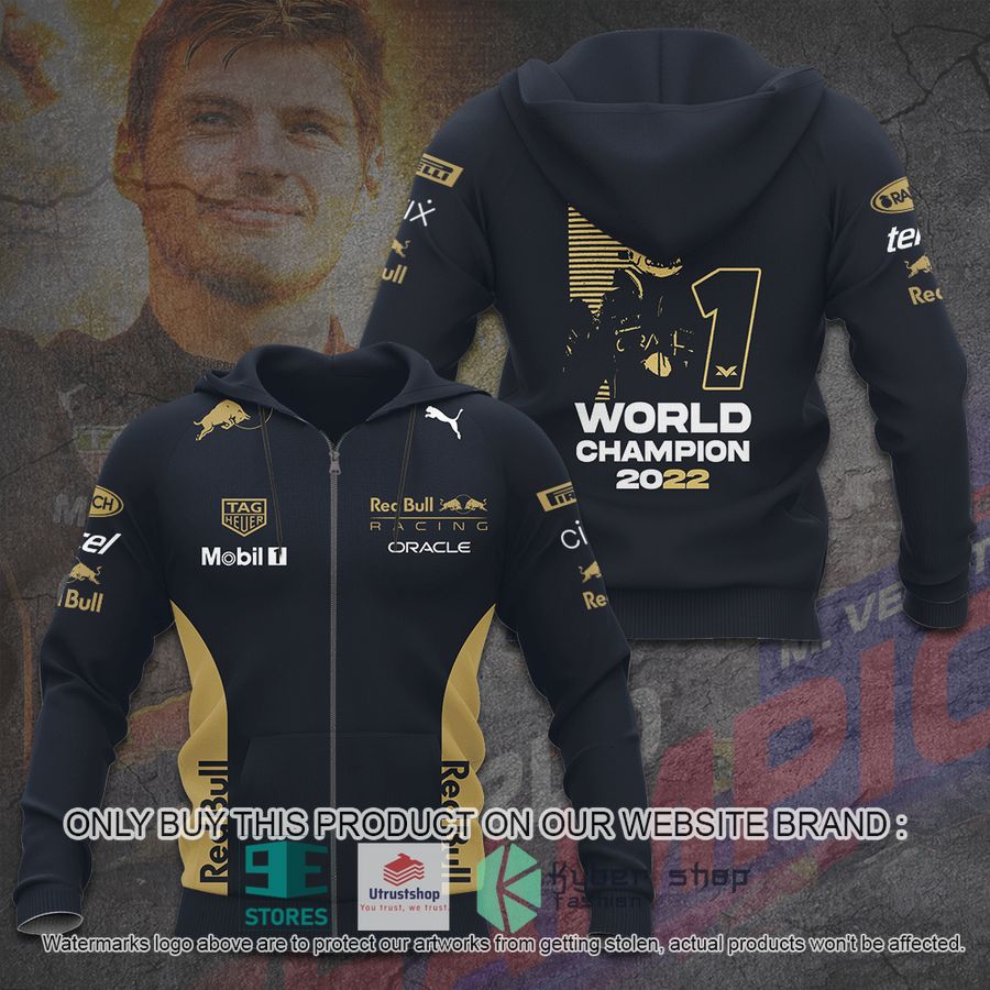 NEW Max Verstappen F1 World Champion 2022 black Hoodie, Shirt 3 max verstappen f1 world champion 2022 black 3d shirt hoodie 3 11342