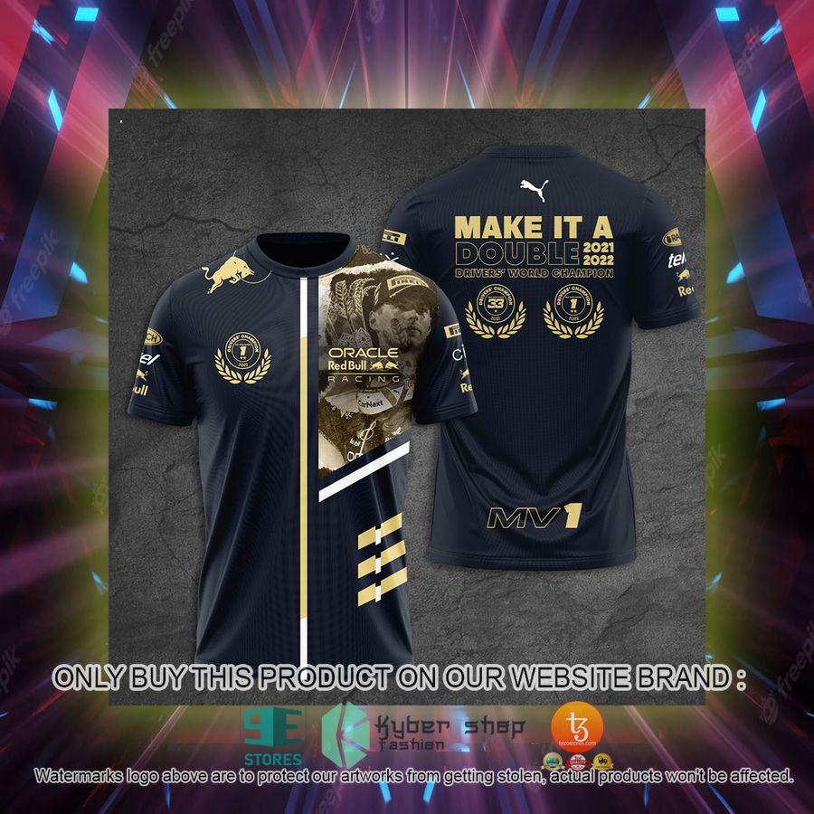 max verstappen red bull racing world championship 2022 3d t shirt 2 97458