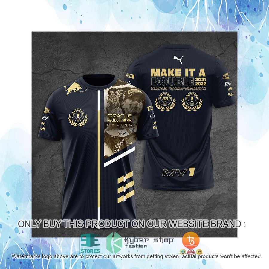 HOT Max Verstappen Red Bull Racing World Championship 2022 3D T-Shirt 4 max verstappen red bull racing world championship 2022 3d t shirt 4 44288