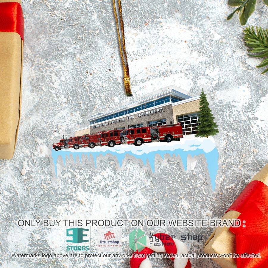 NEW Mechanicsville St. Mary's County Maryland Mechanicsville Volunteer Fire Department Station Christmas Ornament 3 mechanicsville st marys county maryland mechanicsville volunteer fire department station christmas ornament 3 70509