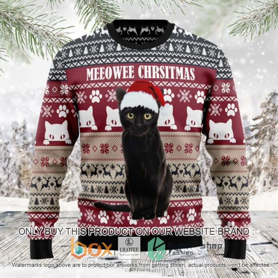 meeowee christmas ugly christmas sweatshirt 1 92407