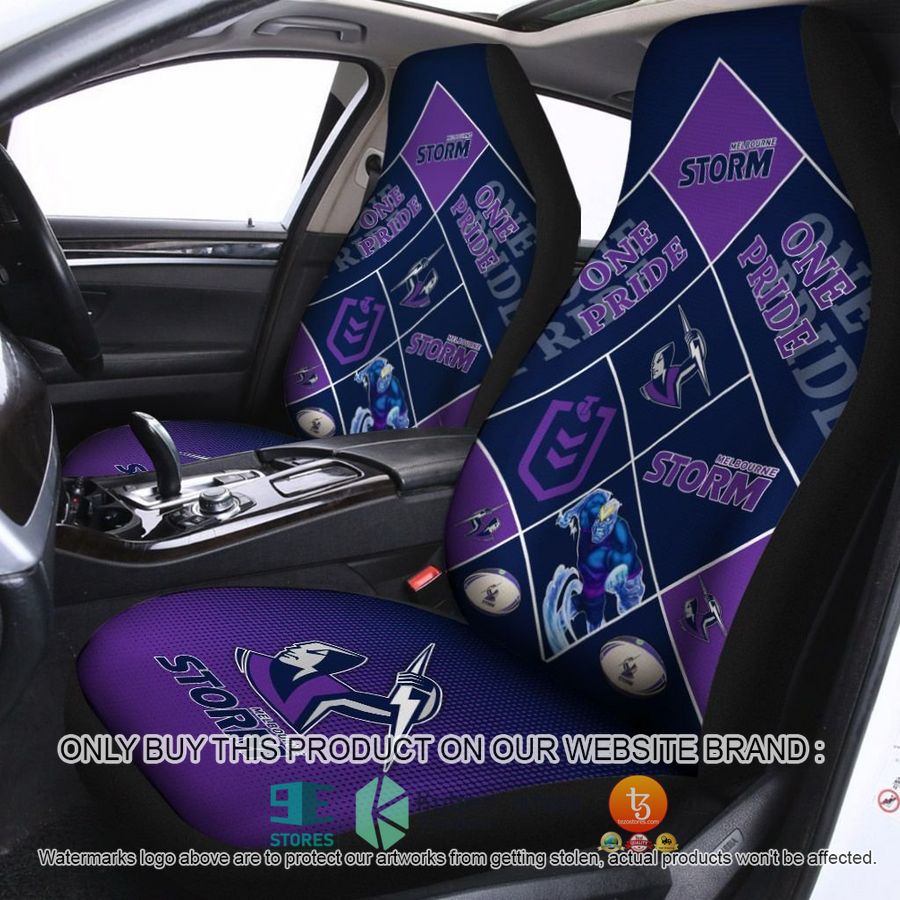 melbourne storm one pride car seat covers 1 8785