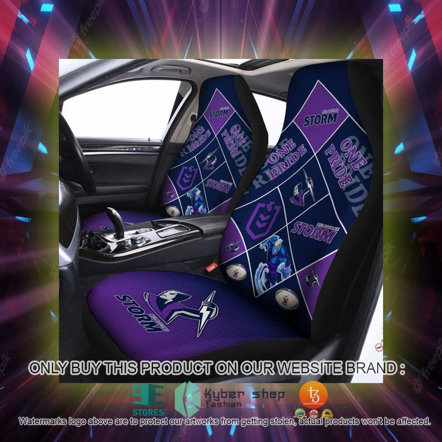 melbourne storm one pride car seat covers 2 53134