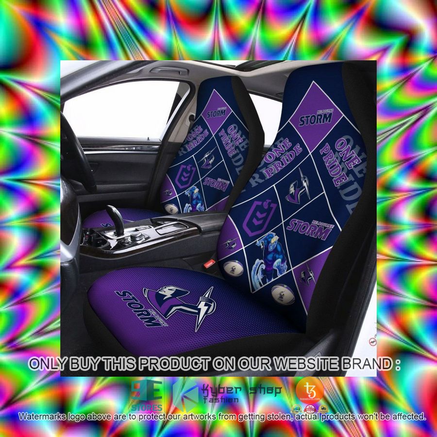 HOT Melbourne Storm One Pride Car Seat Covers 3 melbourne storm one pride car seat covers 3 85024
