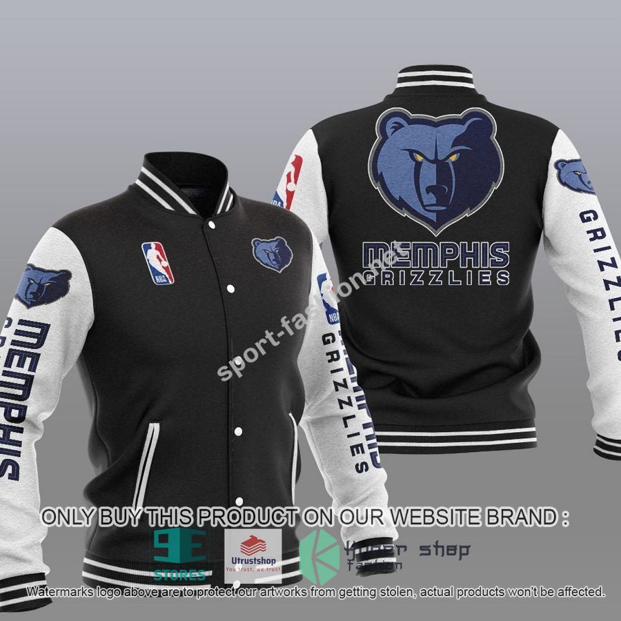 memphis grizzlies nba baseball jacket 1 3441
