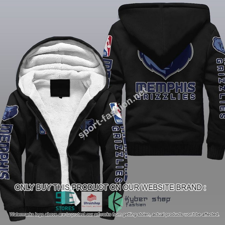 memphis grizzlies nba fleece hoodie 1 75627