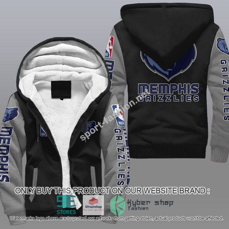 memphis grizzlies nba fleece hoodie 2 18362