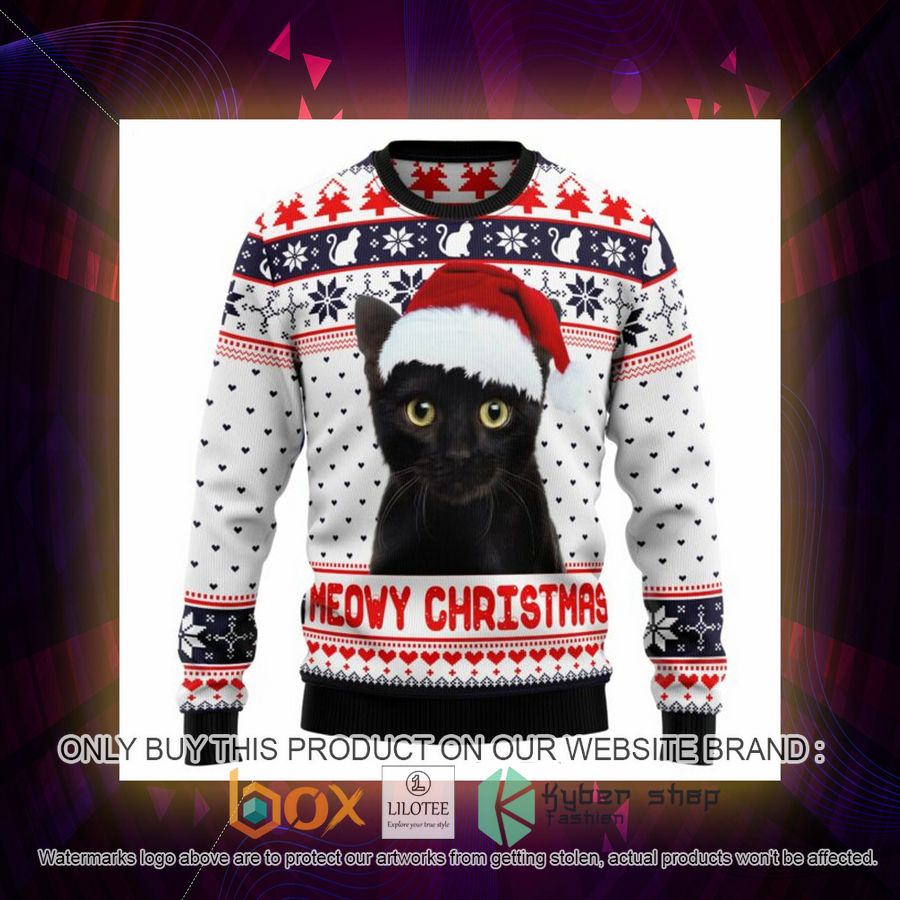 Meowy Christmas Ugly Christmas Sweatshirt 3 meowy christmas ugly christmas sweatshirt 3 50762