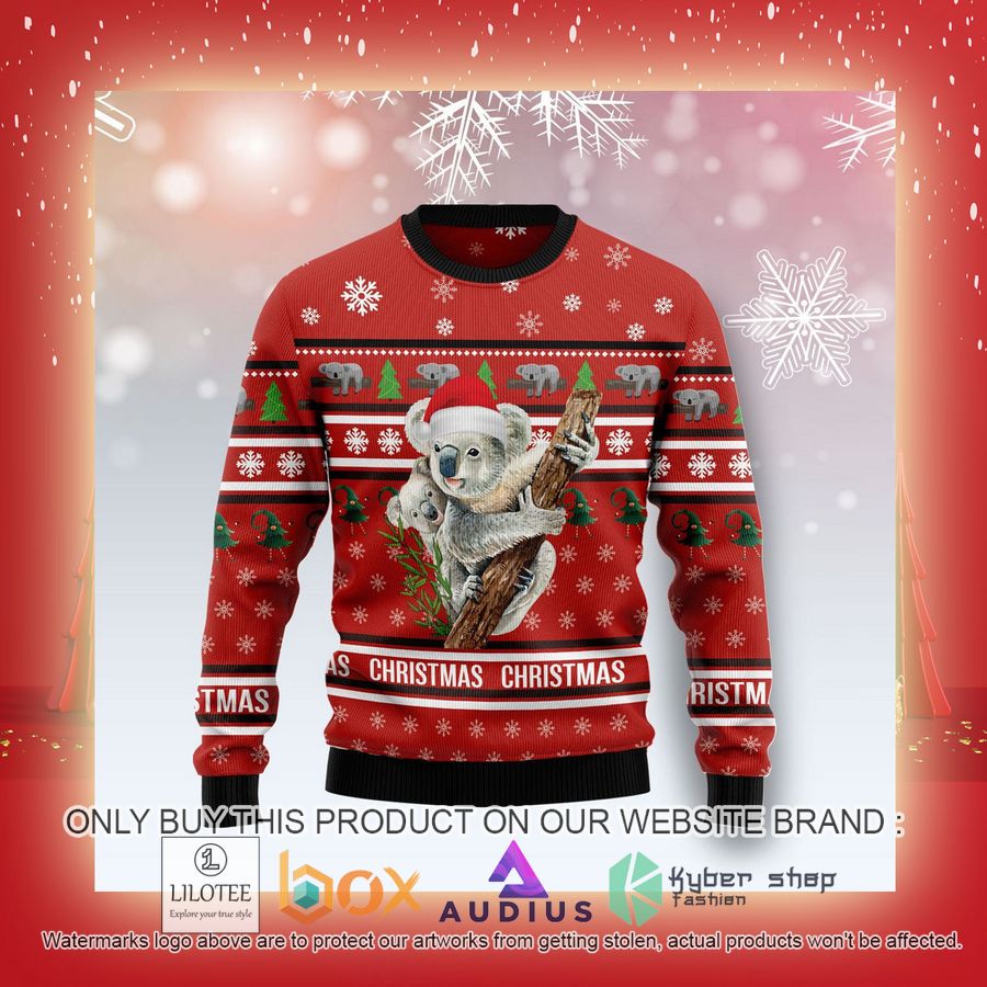 Merry Christmas Koala Ugly Christmas Sweater 7 merry christmas koala ugly christmas sweater 7 91237