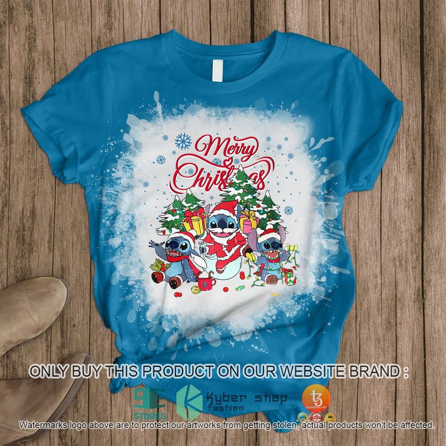 merry christmas stitch pajamas set 2 29222