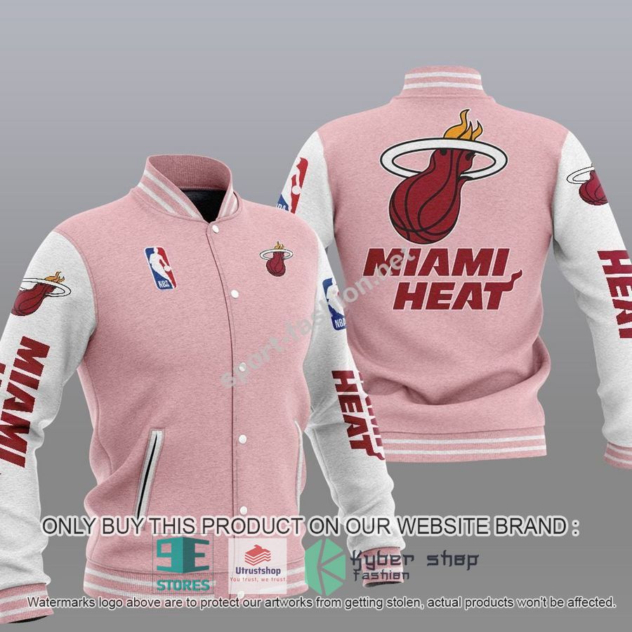 NEW Miami Heat Varsity Jacket 4 miami heat nba baseball jacket 4 42947