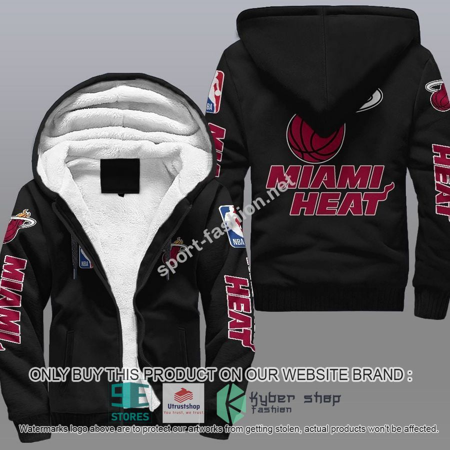 miami heat nba fleece hoodie 1 7838