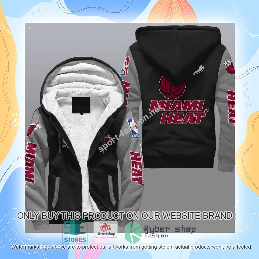 NEW Miami Heat 3D Fleece Hoodie 6 miami heat nba fleece hoodie 6 87854