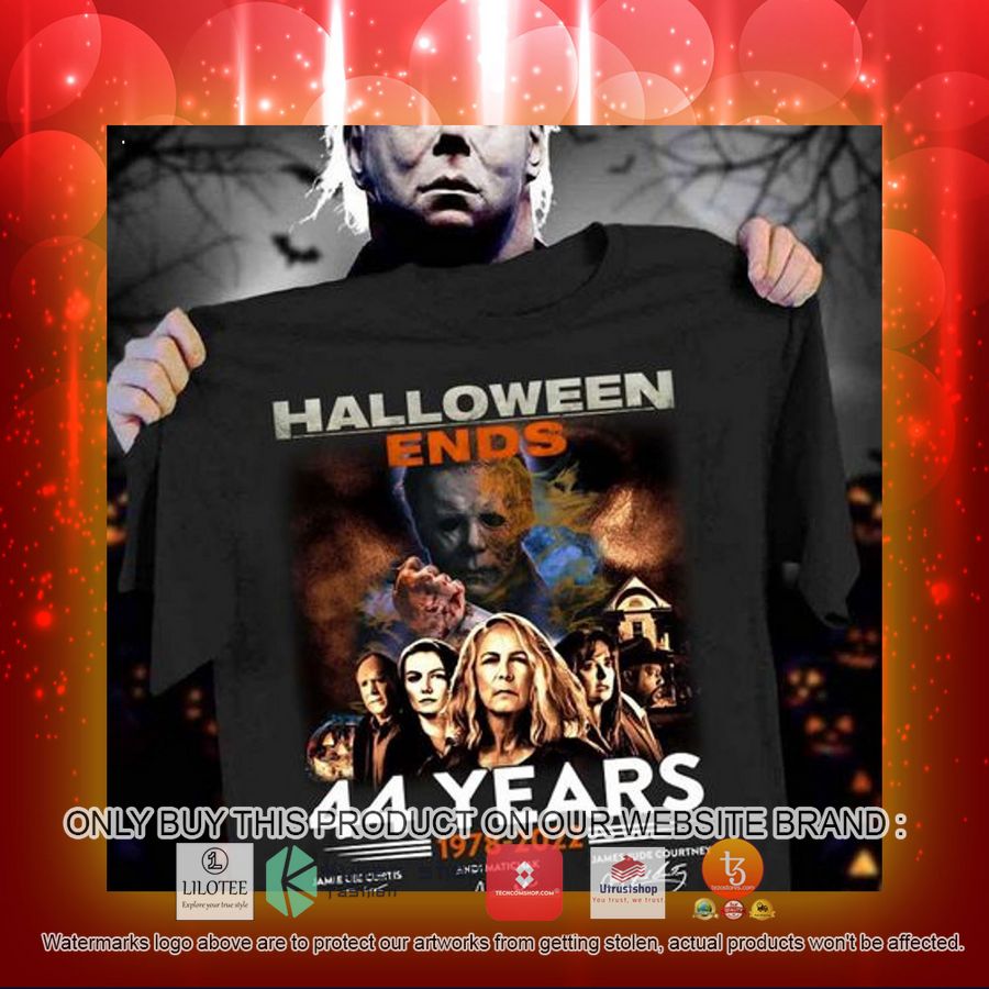 HOT Michael Myers Halloween Ends 44 Years 2D Hoodie, Shirt 4 michael myers halloween ends 44 years 2d shirt hoodie 3 75912
